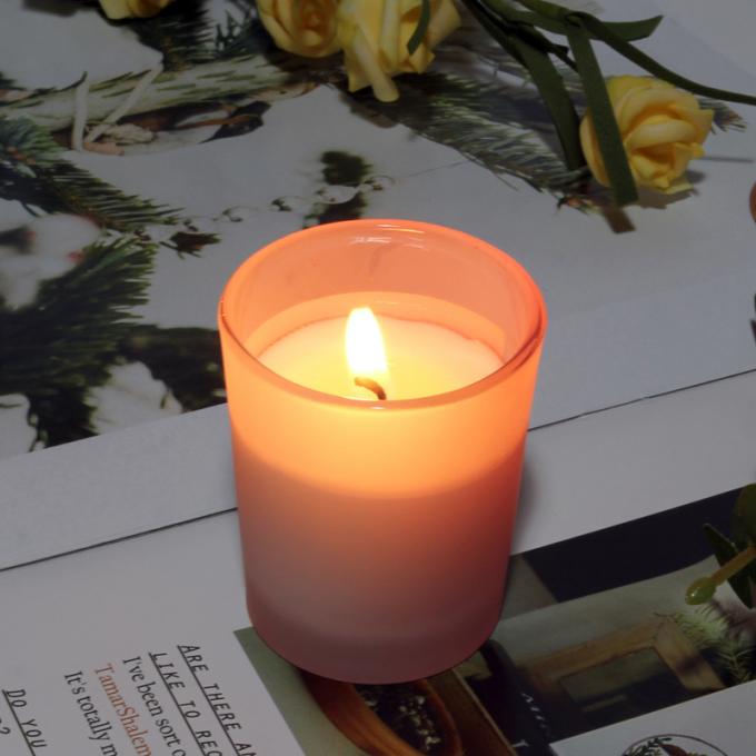 Il vetro durevole che non dà fumo all'ingrosso 35 ore di madre di rilassamento altamente profumata duratura ha sentito la candela profumata degli uomini del barattolo delle candele
