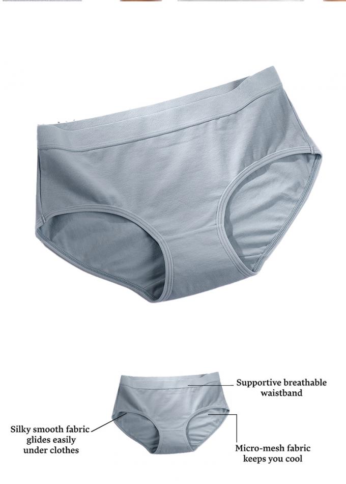 Le mutandine del pizzo della biancheria intima più della dimensione della ragazza all'ingrosso delle mutandine delle donne sexy della biancheria intima 3 strati colano la prova