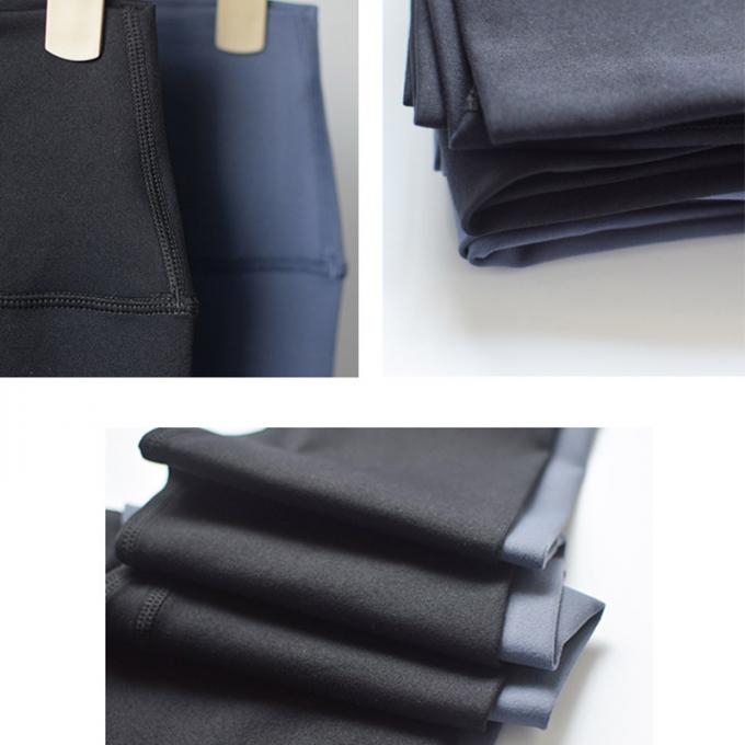 I pantaloni di yoga di forma fisica dell'elastam della mutanda di yoga del bootleg delle donne calde di Saling con vita di allenamento della tasca l'alta sgranocchiano le ghette di estremità