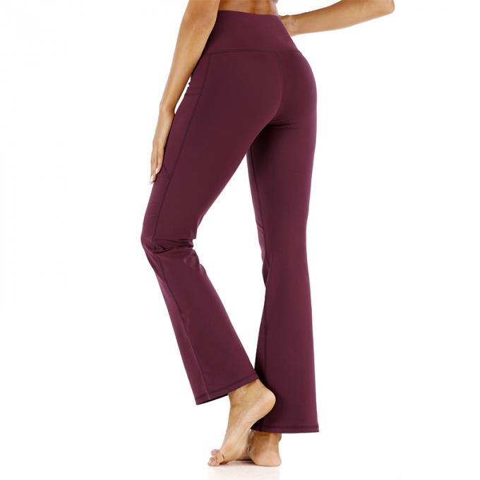2021 alto pantalone di yoga di forma fisica di Waisted disprezza per allungare le ampie donne dei pantaloni della gamba casuali più yoga senza cuciture Legging di dimensione