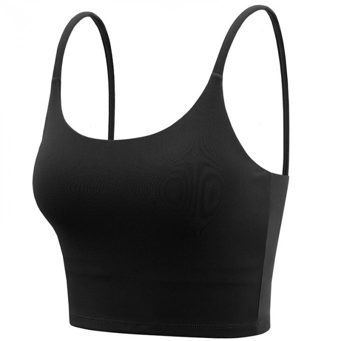  Saling caldo Wirefree ha riempito la palestra di sostegno medio che esegue le canottiere sportive delle donne del reggiseno di sport di yoga della capezza di modo di alta qualità di allenamento