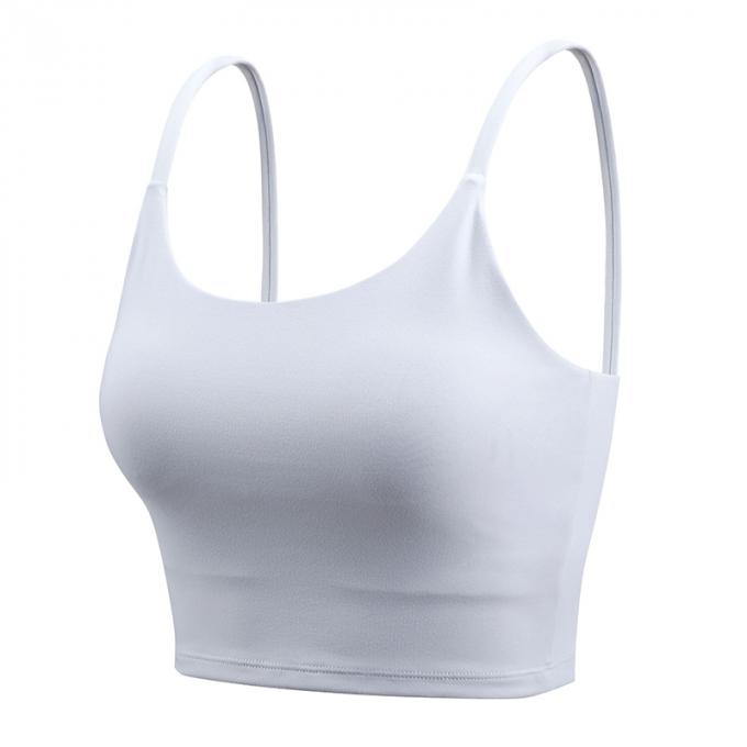 Saling caldo Wirefree ha riempito la palestra di sostegno medio che esegue le canottiere sportive delle donne del reggiseno di sport di yoga della capezza di modo di alta qualità di allenamento