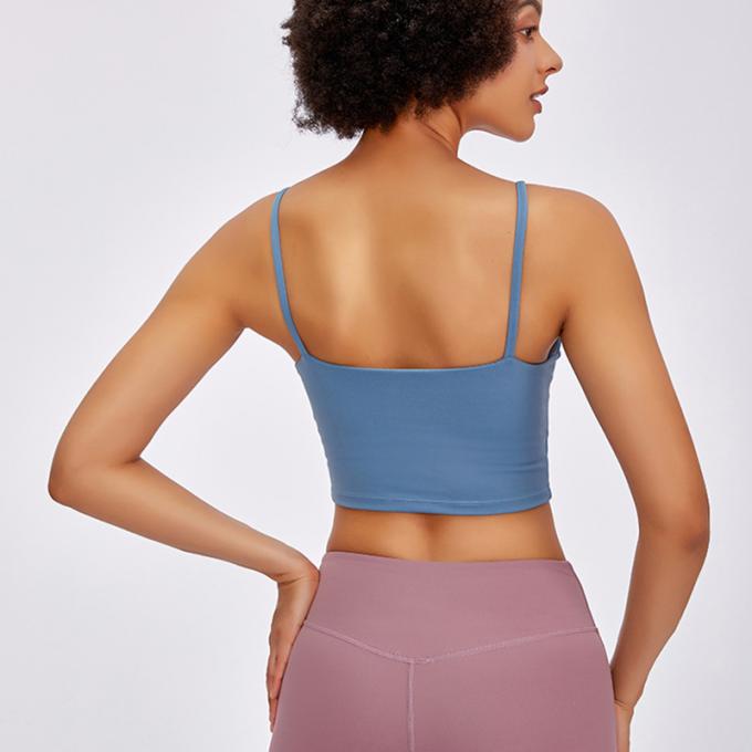 Saling caldo Wirefree ha riempito la palestra di sostegno medio che esegue le canottiere sportive delle donne del reggiseno di sport di yoga della capezza di modo di alta qualità di allenamento
