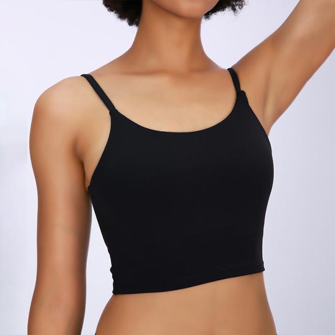 Saling caldo Wirefree ha riempito la palestra di sostegno medio che esegue le canottiere sportive delle donne del reggiseno di sport di yoga della capezza di modo di alta qualità di allenamento