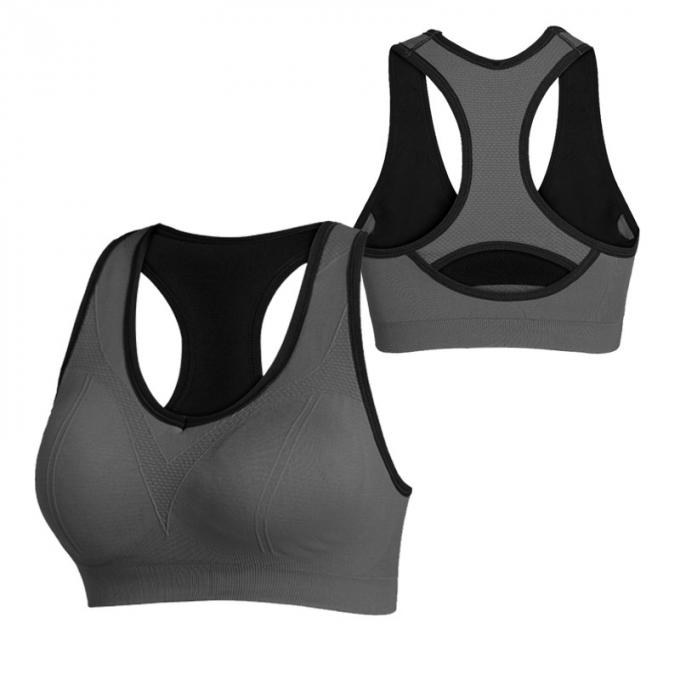 I reggiseni all'ingrosso di sport per le donne Wirefree hanno riempito il reggiseno di sport della comodità del reggiseno di forma fisica della palestra di yoga di allenamento