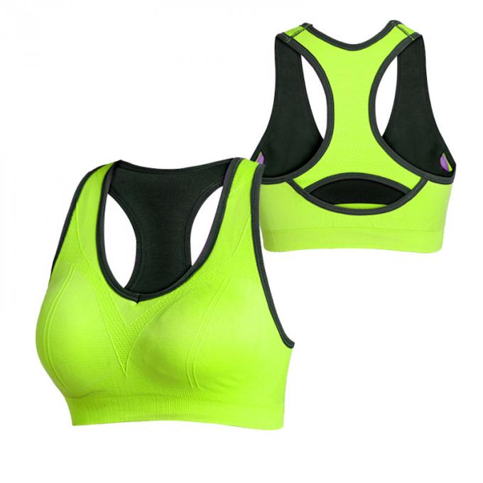 I reggiseni all'ingrosso di sport per le donne Wirefree hanno riempito il reggiseno di sport della comodità del reggiseno di forma fisica della palestra di yoga di allenamento
