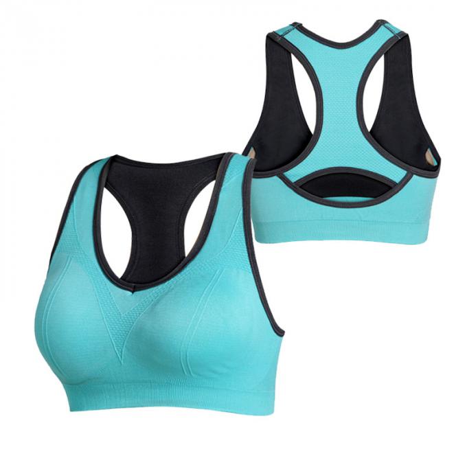 I reggiseni all'ingrosso di sport per le donne Wirefree hanno riempito il reggiseno di sport della comodità del reggiseno di forma fisica della palestra di yoga di allenamento