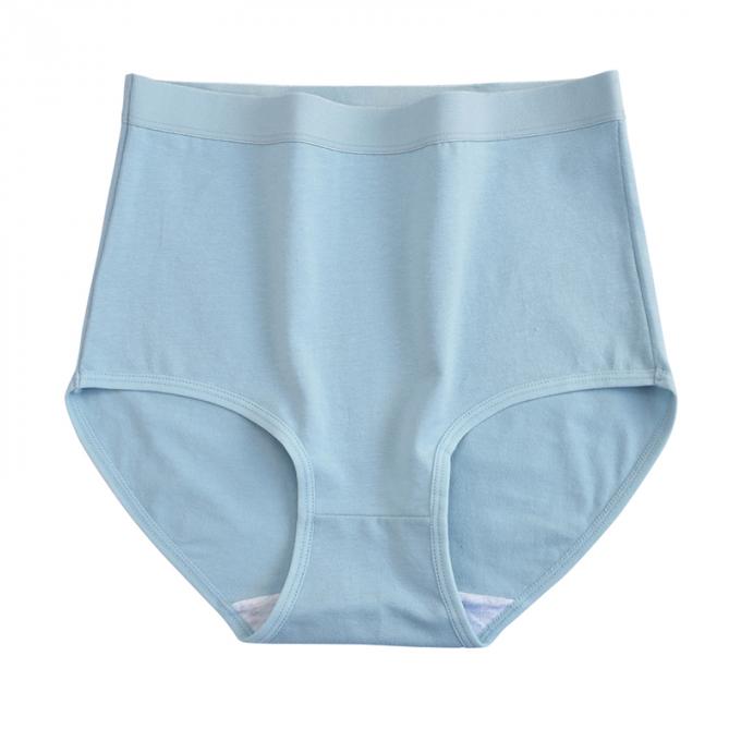 Vita del cotone della biancheria intima di dimensione del più delle donne all'ingrosso metà di nessun mutandine delle signore di copertura totale superiore del muffin brevi