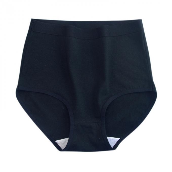 Vita del cotone della biancheria intima di dimensione del più delle donne all'ingrosso metà di nessun mutandine delle signore di copertura totale superiore del muffin brevi