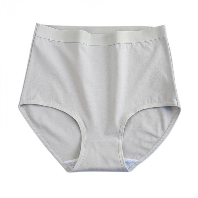 Vita del cotone della biancheria intima di dimensione del più delle donne all'ingrosso metà di nessun mutandine delle signore di copertura totale superiore del muffin brevi
