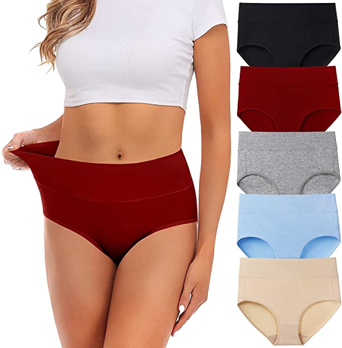 Metà di mutandine piene delicatamente respirabili delle donne del cotone dell'aumento delle donne all'ingrosso brevi più la dimensione per la biancheria intima delle donne
