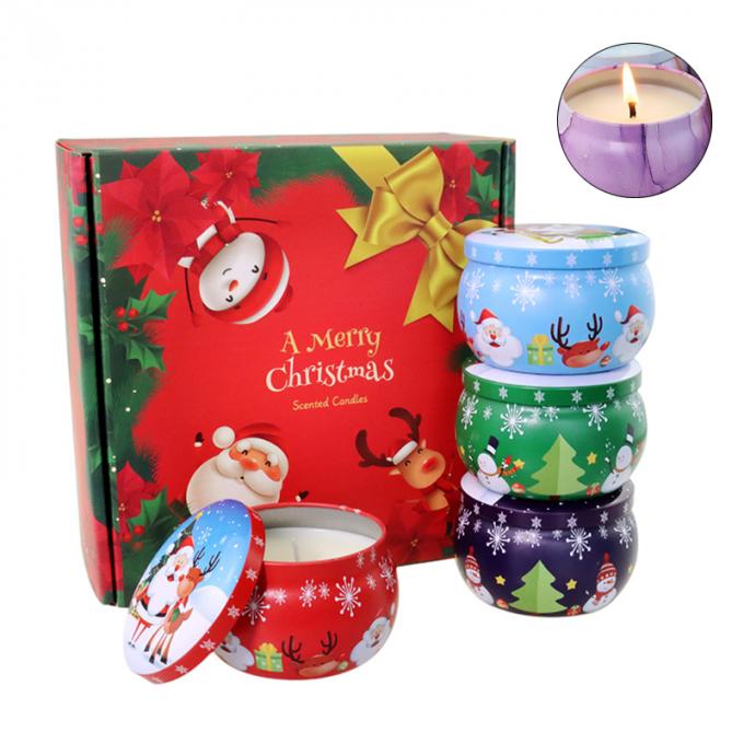 Candela profumata che non dà fumo ecologica profumata durante di Valentine Weddings Soy Candle Long Tin Candles Wax di compleanno di giorno di madre
