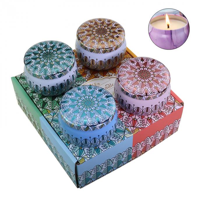 Candela profumata che non dà fumo ecologica profumata durante di Valentine Weddings Soy Candle Long Tin Candles Wax di compleanno di giorno di madre
