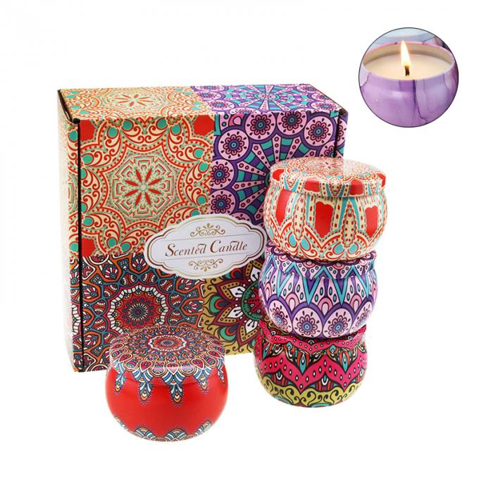 Candela profumata che non dà fumo ecologica profumata durante di Valentine Weddings Soy Candle Long Tin Candles Wax di compleanno di giorno di madre