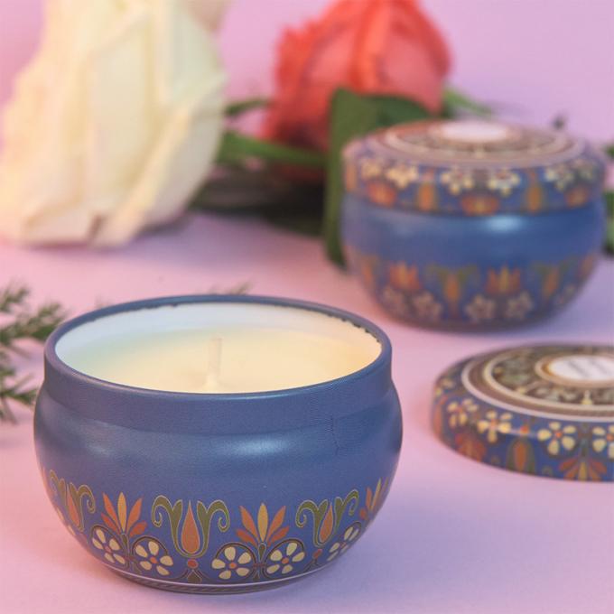 Candela profumata che non dà fumo ecologica profumata durante di Valentine Weddings Soy Candle Long Tin Candles Wax di compleanno di giorno di madre