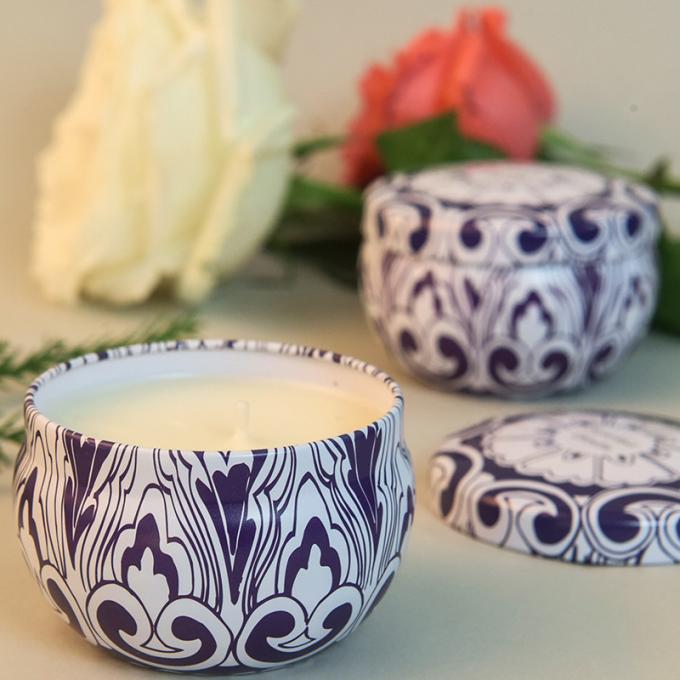 Candela profumata che non dà fumo ecologica profumata durante di Valentine Weddings Soy Candle Long Tin Candles Wax di compleanno di giorno di madre