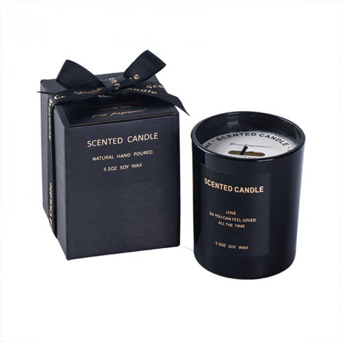 Il regalo duraturo che non dà fumo di Amber Scented Mother Day Birthday Valentine Weddings Soy di legno ha messo la candela all'ingrosso