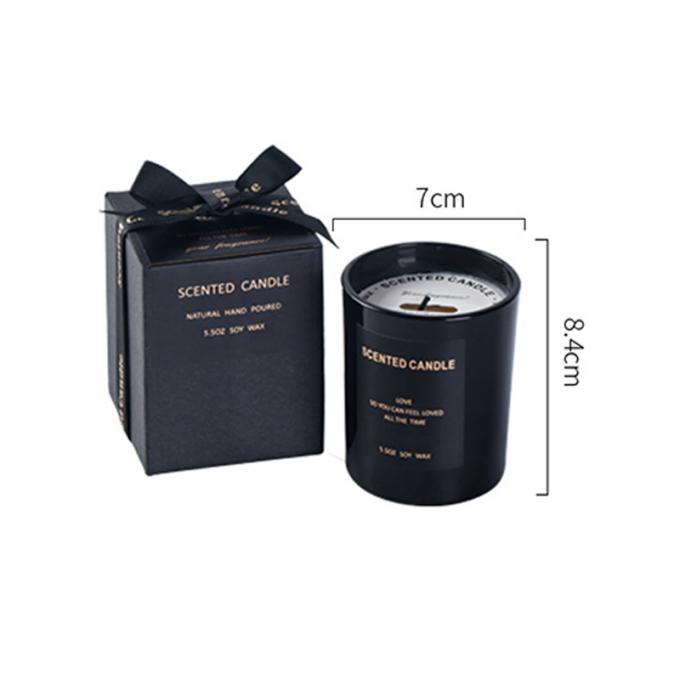 Il regalo duraturo che non dà fumo di Amber Scented Mother Day Birthday Valentine Weddings Soy di legno ha messo la candela all'ingrosso