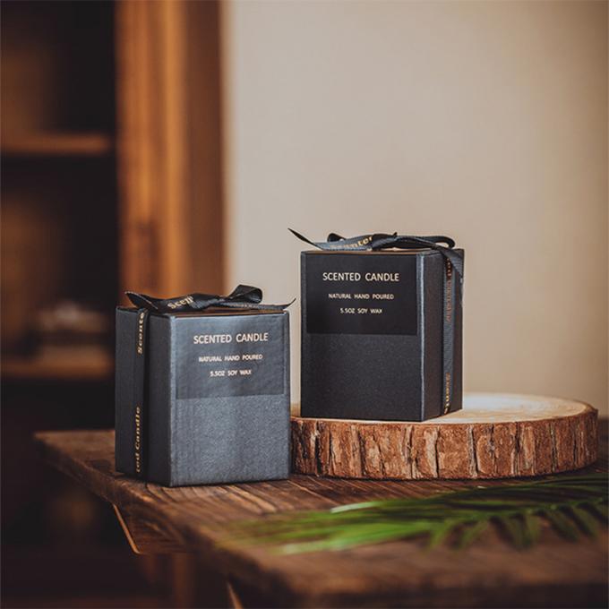 Il regalo duraturo che non dà fumo di Amber Scented Mother Day Birthday Valentine Weddings Soy di legno ha messo la candela all'ingrosso