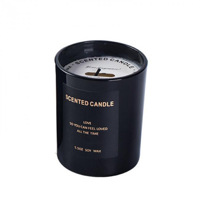 Il regalo duraturo che non dà fumo di Amber Scented Mother Day Birthday Valentine Weddings Soy di legno ha messo la candela all'ingrosso