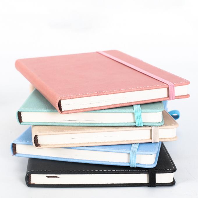 L'affare di cuoio all'ingrosso dell'ufficio dell'unità di elaborazione fornisce alla scrittura ecologica della copertina dura Pen Loop Thick Notebook