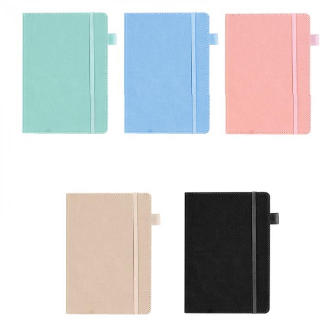 L'affare di cuoio all'ingrosso dell'ufficio dell'unità di elaborazione fornisce alla scrittura ecologica della copertina dura Pen Loop Thick Notebook