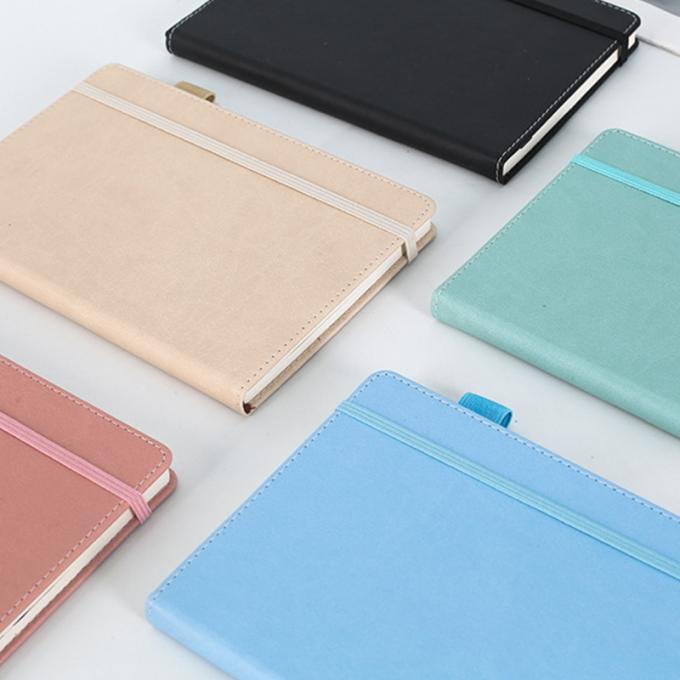 L'affare di cuoio all'ingrosso dell'ufficio dell'unità di elaborazione fornisce alla scrittura ecologica della copertina dura Pen Loop Thick Notebook